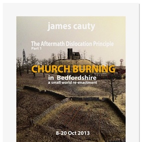 ADP Promo Preview Print 4 - Church Burning In Bedfordshire by James Cauty