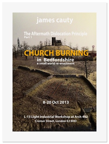 ADP Promo Preview Print 4 - Church Burning In Bedfordshire  by James Cauty