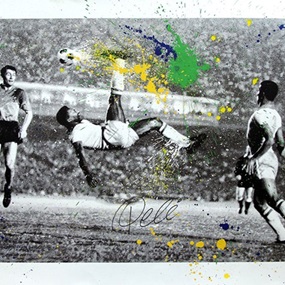 The King Pele - Bicycle by Mr Brainwash