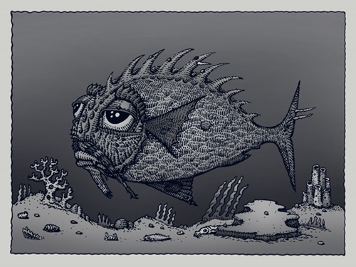 Lonius Fish (Silver Variant) by David Welker
