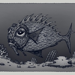 Lonius Fish (Silver Variant) by David Welker