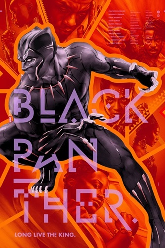 Black Panther  by Martin Ansin