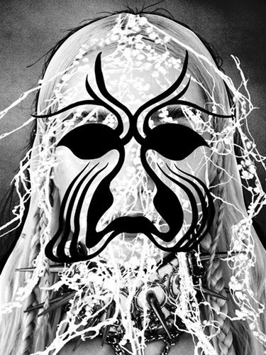 Legume Lord Kabuki Poppy (Black) by Jesse Draxler