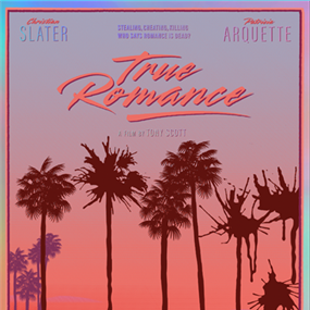 True Romance (Neon Sunset Getaway) by Laurent Durieux