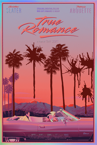 True Romance (Neon Sunset Getaway) by Laurent Durieux