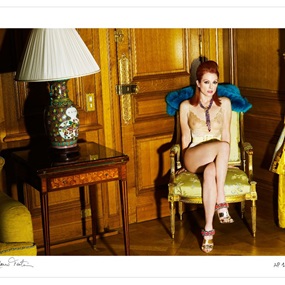 Julianne Moore At The Crillon Hotel, Paris 2008 by Mario Testino