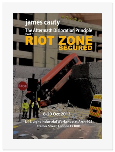 ADP Promo Preview Print 5 - Riot Zone Secured  by James Cauty