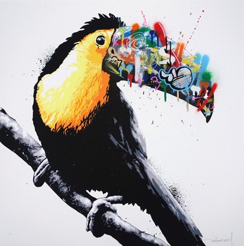 Toucan (White) by Martin Whatson