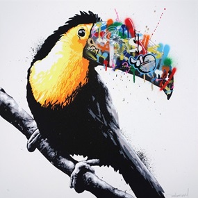 Toucan (White) by Martin Whatson