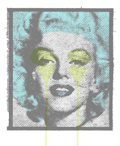 Marilyn (Light Blue / Yellow) by Pure Evil