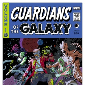 Guardians Of The Galaxy (Variant) by Paolo Rivera