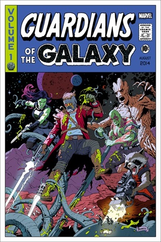 Guardians Of The Galaxy (Variant) by Paolo Rivera
