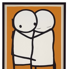 Lovers (Orange Artist Proof) by Stik