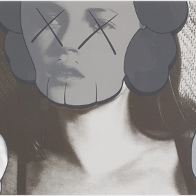 Kate Moss With White Gloves (First Edition) by Kaws