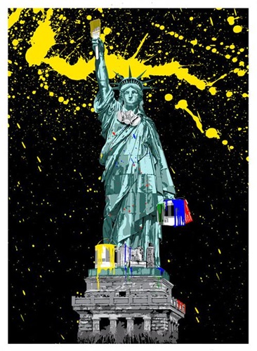 Liberty  by Mr Brainwash