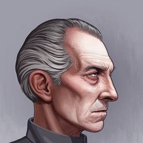 Grand Moff Tarkin by Mike Mitchell