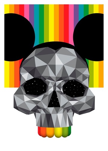 Grey Skull  by Okuda