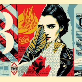 Wrong Path - Large Format (First Edition) by Shepard Fairey