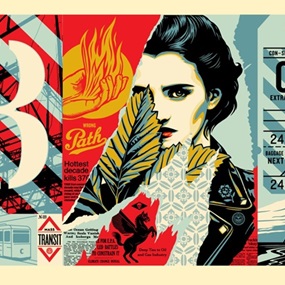 Wrong Path - Large Format (First Edition) by Shepard Fairey