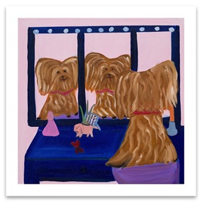 How I Feel When I Go To The Bathroom Just To Stare At Myself by Josefine Schulz