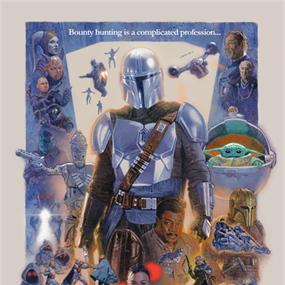 A Complicated Profession (The Mandalorian) (Foil Variant) by Hugh Fleming