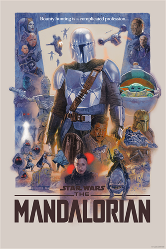 A Complicated Profession (The Mandalorian) (Foil Variant) by Hugh Fleming