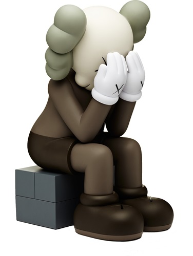 Kaws Companion : Passing Through (Brown Version) by Kaws