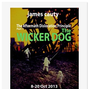 ADP Promo Preview Print 7 - Wicker Dog by James Cauty