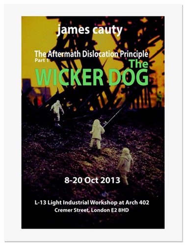 ADP Promo Preview Print 7 - Wicker Dog  by James Cauty