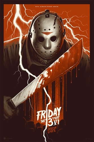 Friday 13th Part VI  by Phantom City Creative