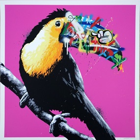 Toucan (Pink) by Martin Whatson