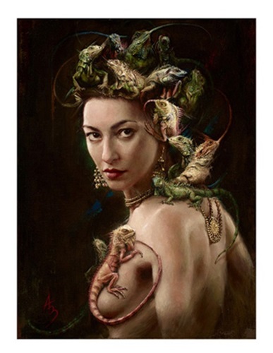 Amfibian Goddess  by Alexandra Manukyan