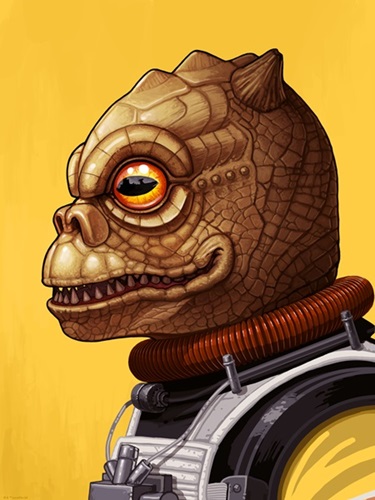 Bossk  by Mike Mitchell
