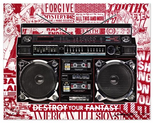 Boombox Illusions (First Edition) by Faile | Lyle Owerko