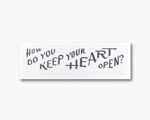 How Do You Keep Your Heart Open? (For Susan)  by Christine Wong Yap
