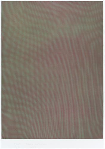 Mesh/Moire (VI) by Tauba Auerbach