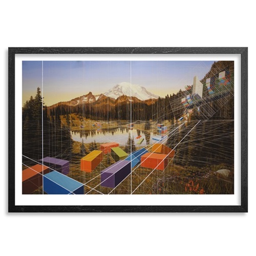 Tipsoo Lake (Hand-Embellished) by Mary Iverson