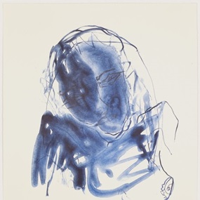 Blue Madonna by Tracey Emin
