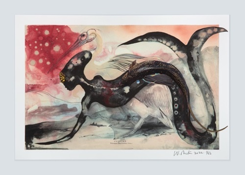 WaterSpirit Washed Pelican  by Wangechi Mutu