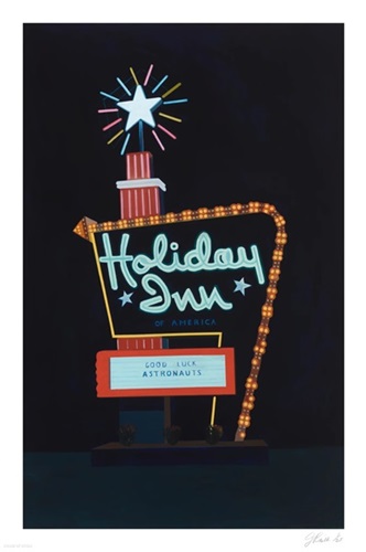Holiday Inn At Night  by Jessica Brilli