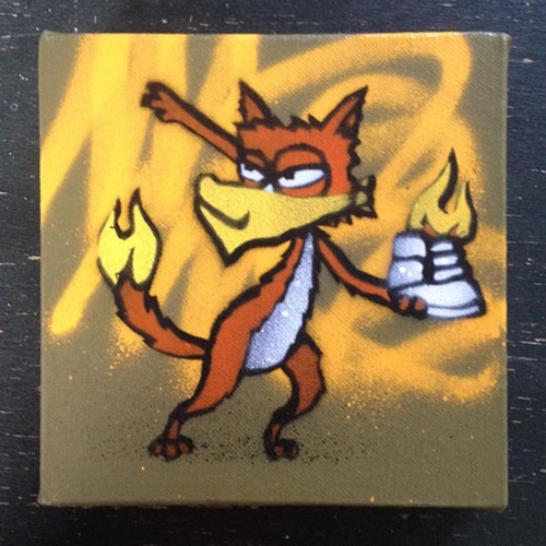 Riot Fox (Olive) by Mau Mau