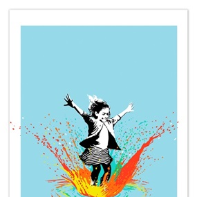 Happy Rainy Day (Blue) by Ubik