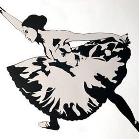 Ballerina by Blek Le Rat