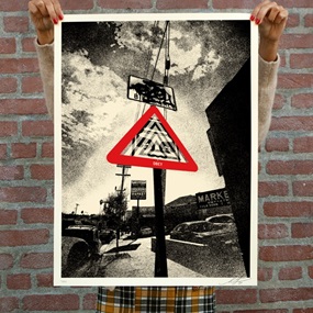 Warning Sign by Shepard Fairey