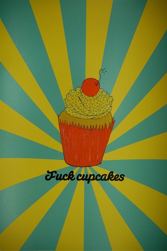 Cupcakes (Hand Painted) by Dora Dewsbury