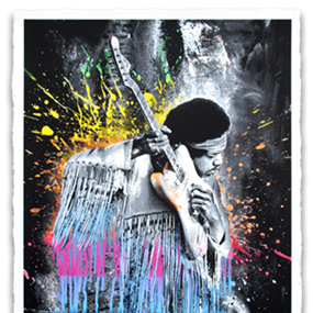 Jimi (Gradient) by Mr Brainwash