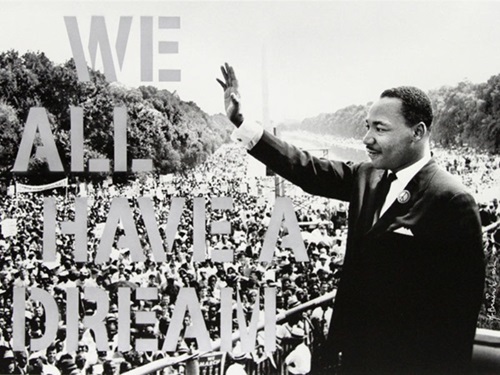 We All Have A Dream (Silver) by Mr Brainwash