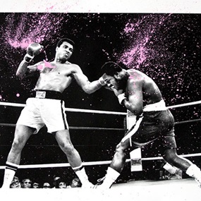 Grand Ali (Pink) by Mr Brainwash