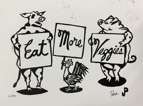 Eat More Veggies  by Jim Pollock