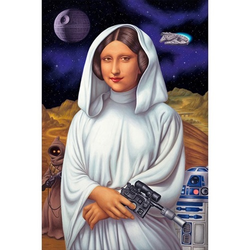 Mona Leia  by Alex Gross